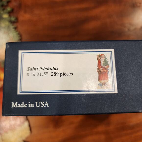 Liberty Puzzle Wooden Jigsaw Christmas Victorian Saint Nicholas 289pc Whimsy - Picture 7 of 10